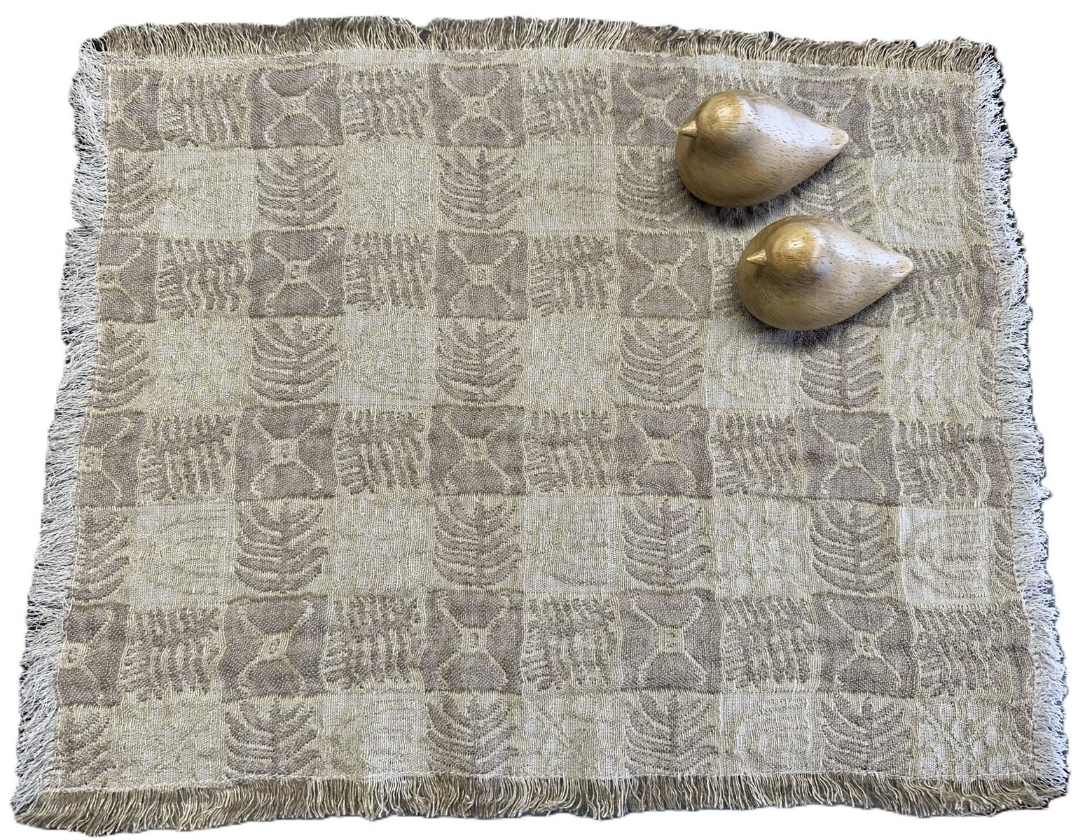 SINGAPORE - PLACEMAT WITH SHORT FRINGE