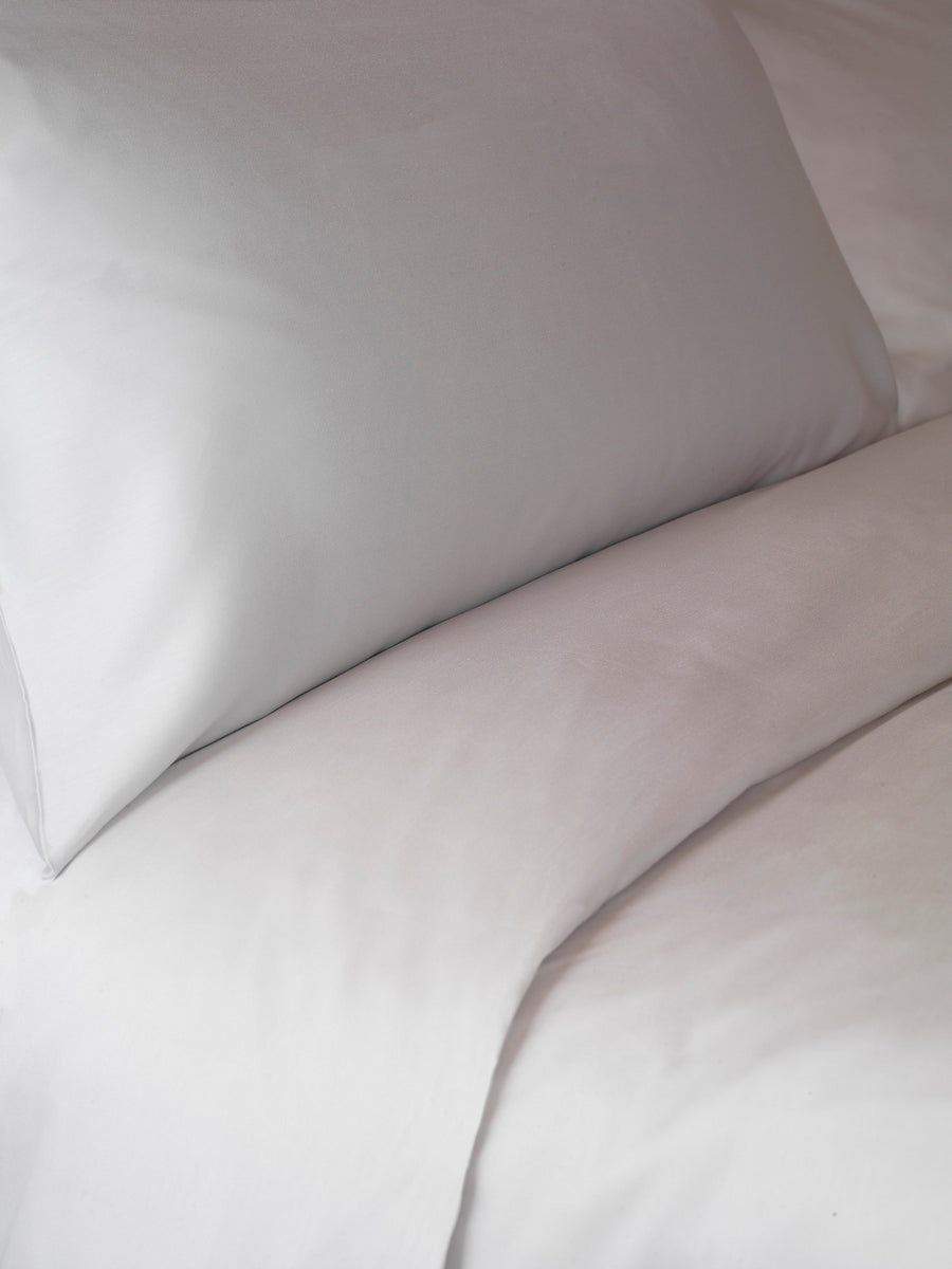DUVET COVER IN EGYPTIAN COTTON - simple machine hem