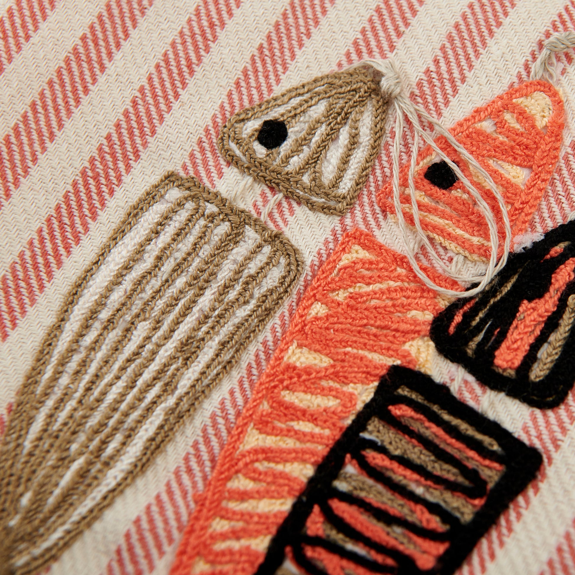 FISH ON THE HOOK- KITCHEN TOWEL POMELO