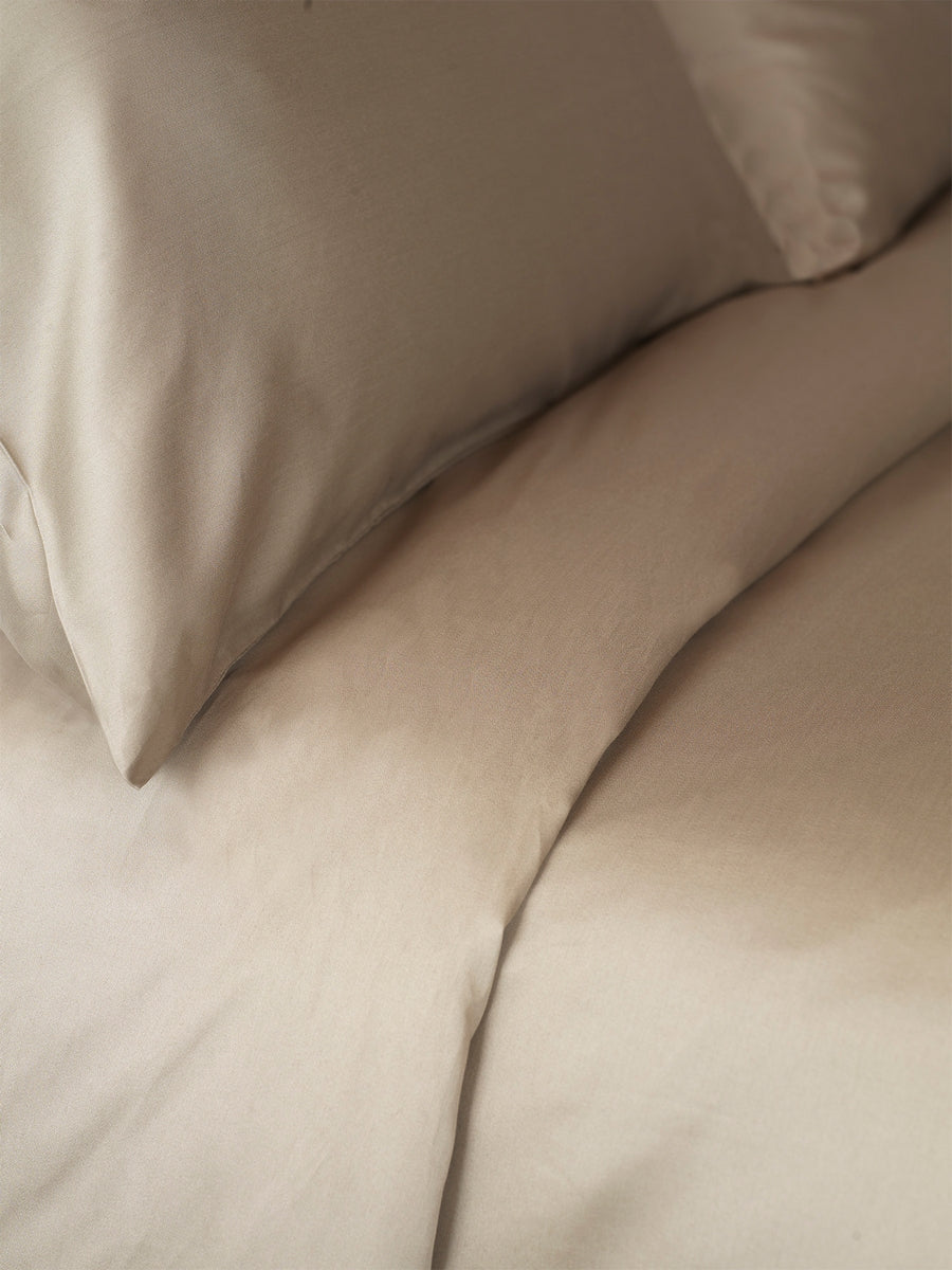 DUVET COVER IN EGYPTIAN COTTON - simple machine hem