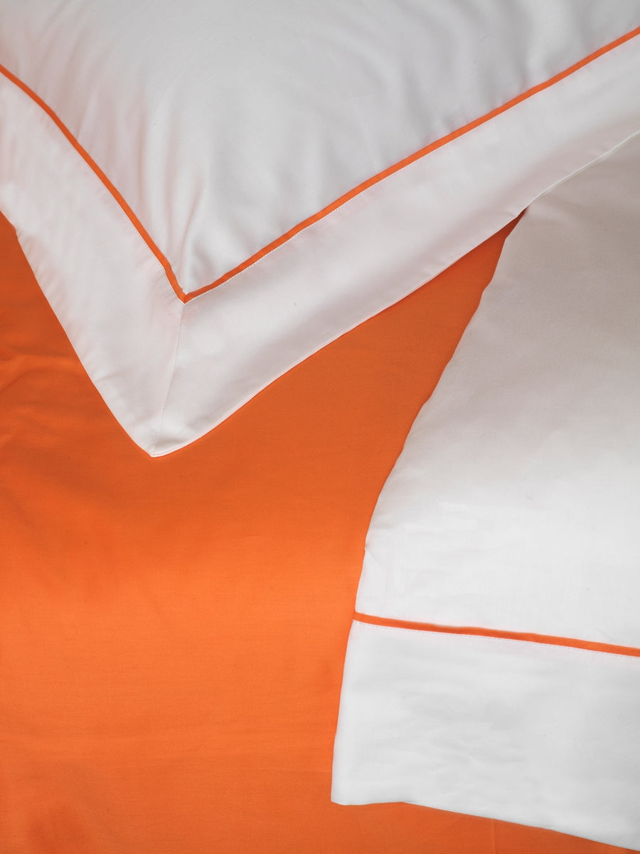 DUVET COVER IN EGYPTIAN COTTON - simple machine hem
